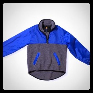 J crew fleece pullover